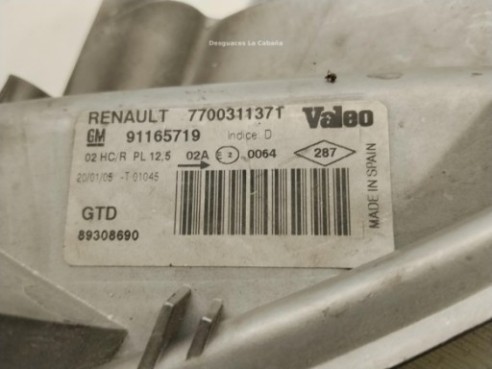   FARO IZQUIERDO NISSAN PRIMASTAR Furgón (X83)|Desguaces La Cabaña