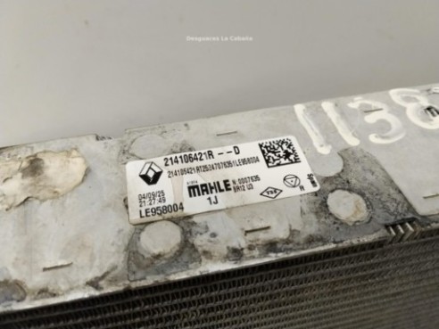 214108831R RADIADOR ADICIONAL AGUA DACIA SANDERO II|Desguaces La Cabaña