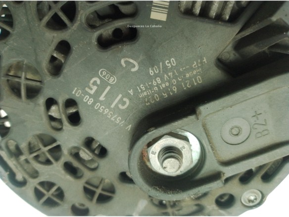 5705NR, 757565080, 0121615027 ALTERNADOR CITROEN C4 Grand Picasso I (UA_)|Desguaces La Cabaña