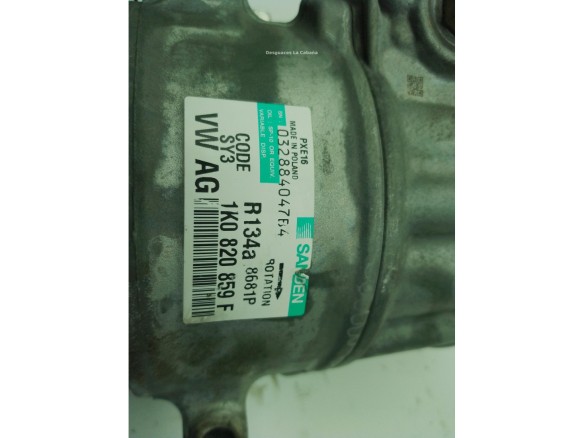1K0820808F, 1K0820859F COMPRESOR AA VW PASSAT (3C2)|Desguaces La Cabaña