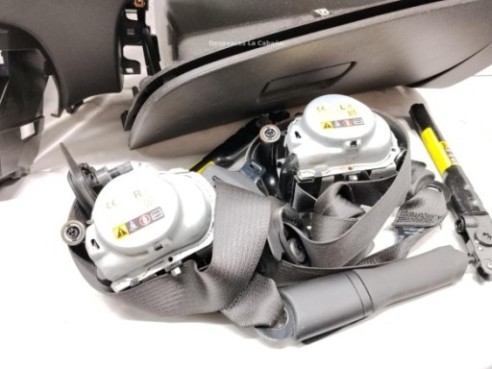  34193239C KIT AIRBAGS + SALPICADERO + CINTURONES O ANCLAJE + CENTRALIT OPEL ASTRA J (P10)|Desguaces La Cabaña