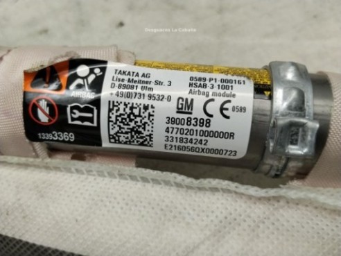   AIRBAG CORTINA DER OPEL ASTRA J (P10)|Desguaces La Cabaña
