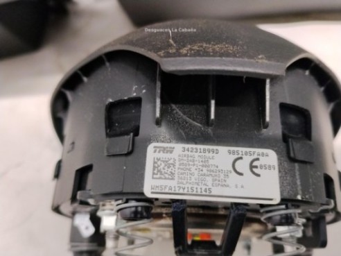  34231899D KIT AIRBAGS + SALPICADERO + CINTURONES O ANCLAJE + CENTRALIT NISSAN MICRA V (K14)|Desguaces La Cabaña
