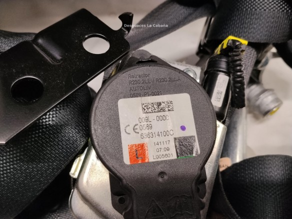  34231899D KIT AIRBAGS + SALPICADERO + CINTURONES O ANCLAJE + CENTRALIT NISSAN MICRA V (K14)|Desguaces La Cabaña