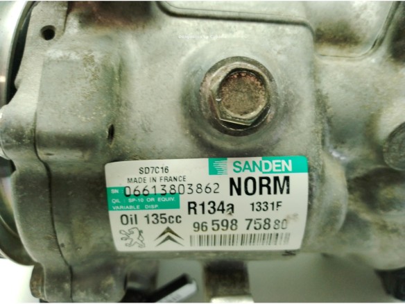 9825868180, 9659875880 COMPRESOR AA CITROEN C4 Picasso I Limusina (UD_)|Desguaces La Cabaña