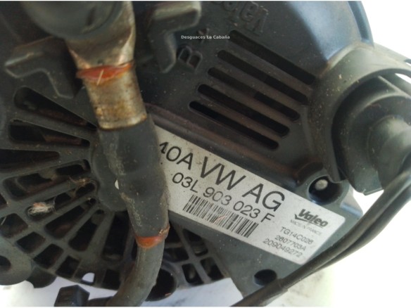 03L903023F ALTERNADOR VW GOLF VI (5K1)|Desguaces La Cabaña