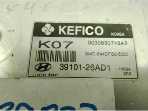 3910126AD1, CENTRALITA MOTOR HYUNDAI ACCENT III (MC)|Desguaces La Cabaña