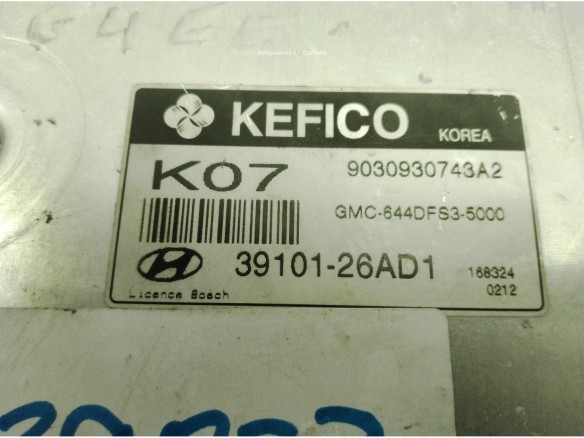 3910126AD1, CENTRALITA MOTOR HYUNDAI ACCENT III (MC)|Desguaces La Cabaña