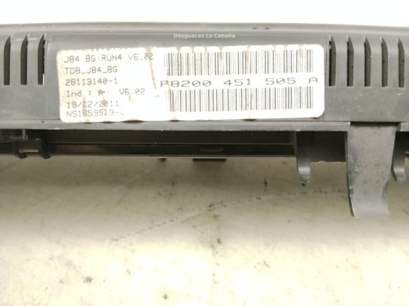 8200704464 CUADRO INSTRUMENTOS RENAULT SCENIC II (JM0/1_)|Desguaces La Cabaña