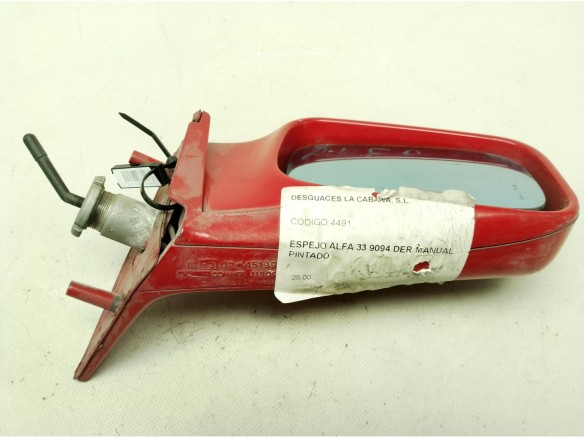 ESPEJO DER ALFA ROMEO 33 (907A_)|Desguaces La Cabaña
