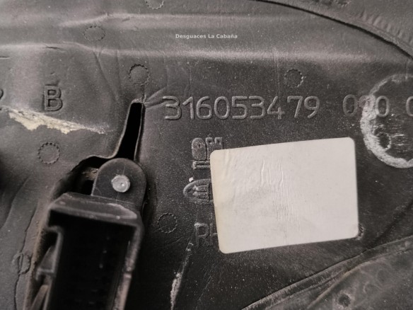 13253337 ESPEJO DER OPEL ASTRA H (A04)|Desguaces La Cabaña