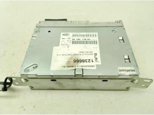9818613880 MODULO RADIO CITROEN C4 CACTUS|Desguaces La Cabaña