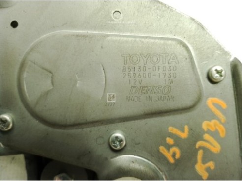 MOTOR LIMPIAPARABRISAS TRA TOYOTA VERSO (_R2_)|Desguaces La Cabaña