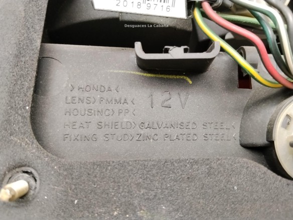 PILOTO TRA DER EXT HONDA CIVIC VI Hatchback (EJ, EK)|Desguaces La Cabaña