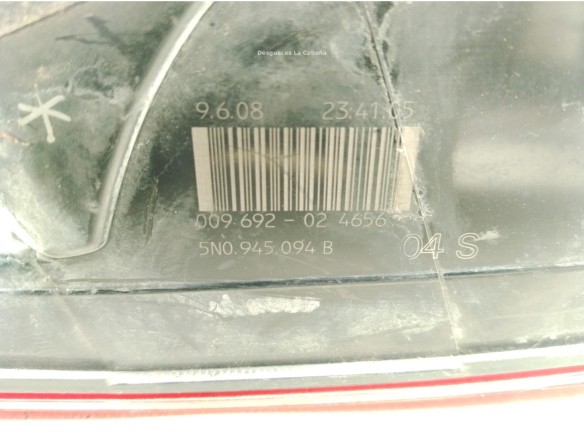 009692024656 PILOTO TRA DER INT VW TIGUAN (5N_)|Desguaces La Cabaña