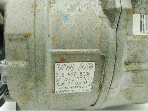 7P0820803N, 7L6820803F COMPRESOR AA VW TOUAREG (7LA, 7L6, 7L7)|Desguaces La Cabaña