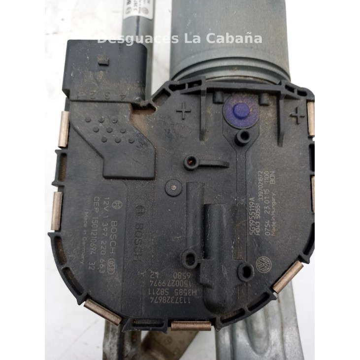 5G1955119A MOTOR LIMPIAPARABRISAS DEL VW GOLF VII (5G1, BQ1, BE1, BE2) |Desguaces La Cabaña