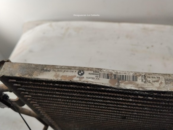 64506804722 RADIADOR AIRE ACONDICIONADO BMW 1 (F20)|Desguaces La Cabaña