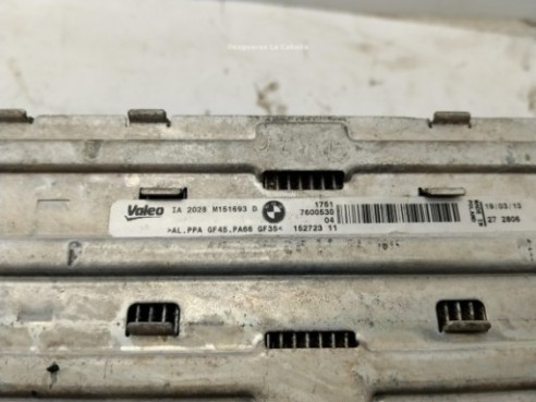 17517600530 INTERCOOLER BMW 1 (F20)|Desguaces La Cabaña