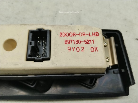   MANDO ELEVALUNAS PUERTA LAT DEL IZQ ISUZU TROOPER III|Desguaces La Cabaña