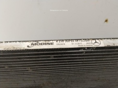A2465000454 RADIADOR AIRE ACONDICIONADO MERCEDES BENZ CLASE A (W176)|Desguaces La Cabaña