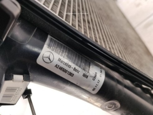 A2465001303 RADIADOR AGUA MERCEDES BENZ CLASE A (W176)|Desguaces La Cabaña