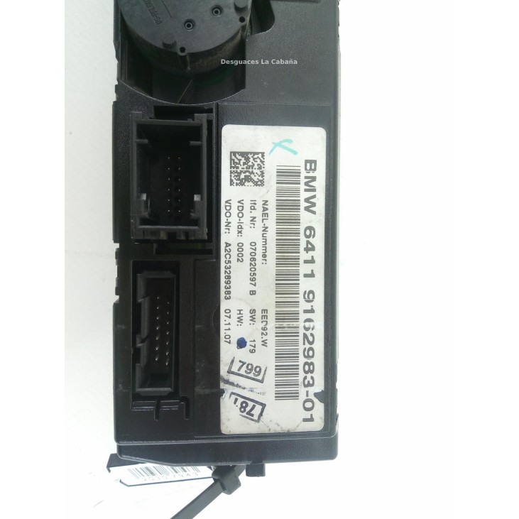 6411916298301 MANDO CLIMA BMW 1 Coupé (E82) |Desguaces La Cabaña