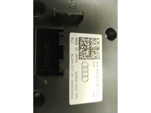 8V0919614BE MANDO MULTIMEDIA AUDI A3 Sportback (8VA, 8VF)|Desguaces La Cabaña