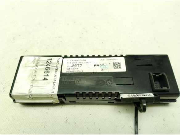 13390277 DISPLAY OPEL ASTRA J (P10)|Desguaces La Cabaña