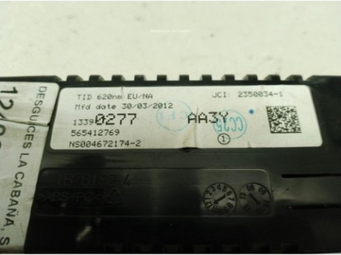 13390277 DISPLAY OPEL ASTRA J (P10)|Desguaces La Cabaña