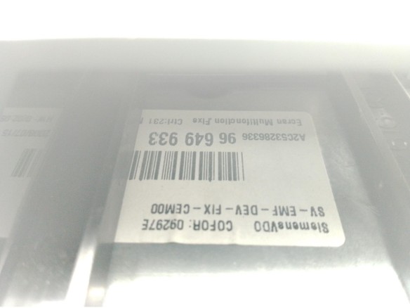 96832957ZD DISPLAY CITROEN C6 (TD_)|Desguaces La Cabaña