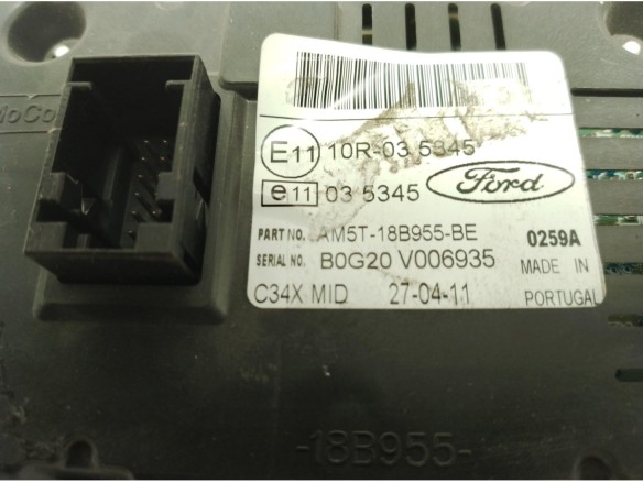 AM5T18B955BE NAVEGADOR FORD FOCUS III|Desguaces La Cabaña