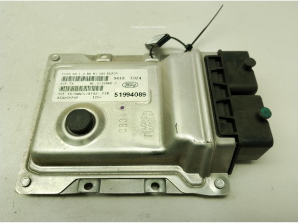 51994089 CENTRALITA MOTOR FORD KA (RU8)|Desguaces La Cabaña