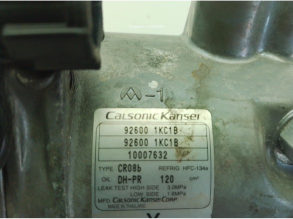 926001KC18 COMPRESOR AA NISSAN JUKE (F15)|Desguaces La Cabaña