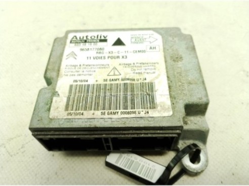 9658177080, CENTRALITA AIRBAG CITROEN C5 II (RC_)|Desguaces La Cabaña