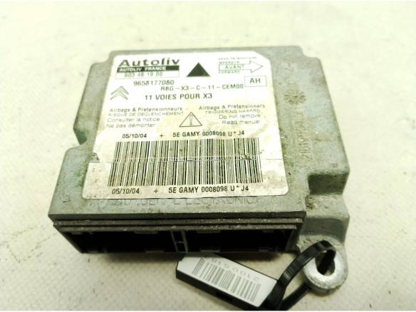 9658177080, CENTRALITA AIRBAG CITROEN C5 II (RC_)|Desguaces La Cabaña