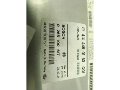 4144460153 CENTRALITA MOTOR MERCEDES BENZ VANEO (414)|Desguaces La Cabaña
