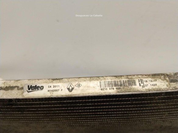 921007845R RADIADOR AIRE ACONDICIONADO RENAULT MASTER III Furgón (FV)|Desguaces La Cabaña