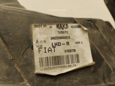 0000052084243 FARO DERECHO FIAT LINEA (323_, 110_)|Desguaces La Cabaña