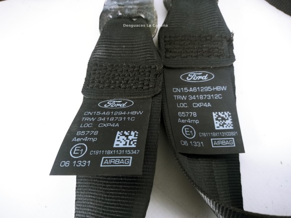 F1EBA042B85AD KIT AIRBAGS + SALPICADERO + CINTURONES O ANCLAJE + CENTRALIT FORD ECOSPORT|Desguaces La Cabaña