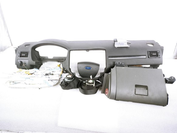 6M51R042B84AC KIT AIRBAGS + SALPICADERO + CINTURONES O ANCLAJE + CENTRALIT FORD KUGA I|Desguaces La Cabaña