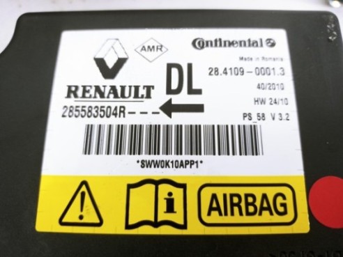 985250010R KIT AIRBAGS + SALPICADERO + CINTURONES O ANCLAJE + CENTRALIT RENAULT LATITUDE (L70_)|Desguaces La Cabaña