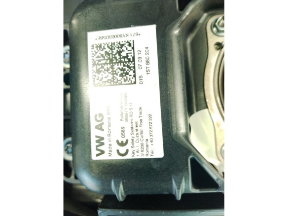 5P0880201AN KIT AIRBAGS + SALPICADERO + CINTURONES O ANCLAJE + CENTRALIT SEAT TOLEDO IV (KG3)|Desguaces La Cabaña