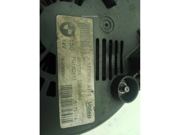 8519890 ALTERNADOR BMW 1 (F20)|Desguaces La Cabaña