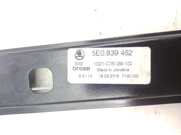 ELEVALUNAS PUERTA LAT TRA DER SKODA OCTAVIA III (5E3, NL3, NR3) |Desguaces La Cabaña