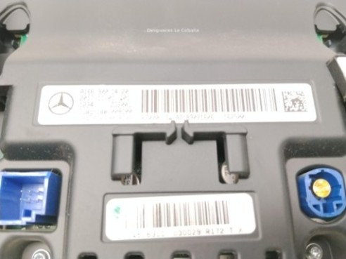  A1669001420 PANTALLA MULTIMEDIA MERCEDES BENZ CLASE A (W176)|Desguaces La Cabaña