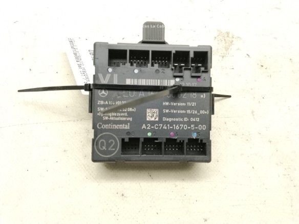  A1669000218 MODULO ELECTRONICO MERCEDES BENZ CLASE A (W176)|Desguaces La Cabaña