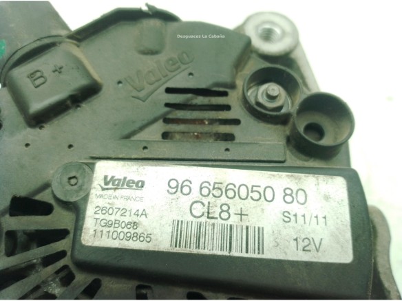 5705KC, 9665605080 ALTERNADOR PEUGEOT BIPPER (AA_)|Desguaces La Cabaña