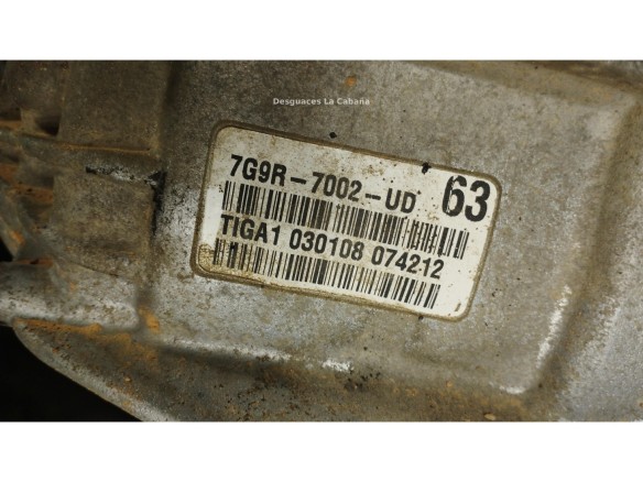 7G9R7002UD CAJA CAMBIOS FORD S-MAX (WA6)|Desguaces La Cabaña