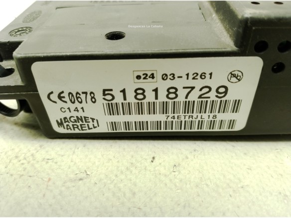 51818729 CENTRALITA BLUETOOTH FIAT GRANDE PUNTO (199_)|Desguaces La Cabaña